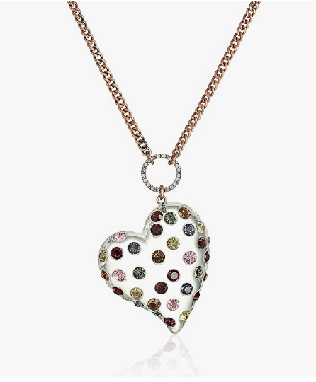 Betsey Johnson Heart Necklace | Beyond BinDrop LLC